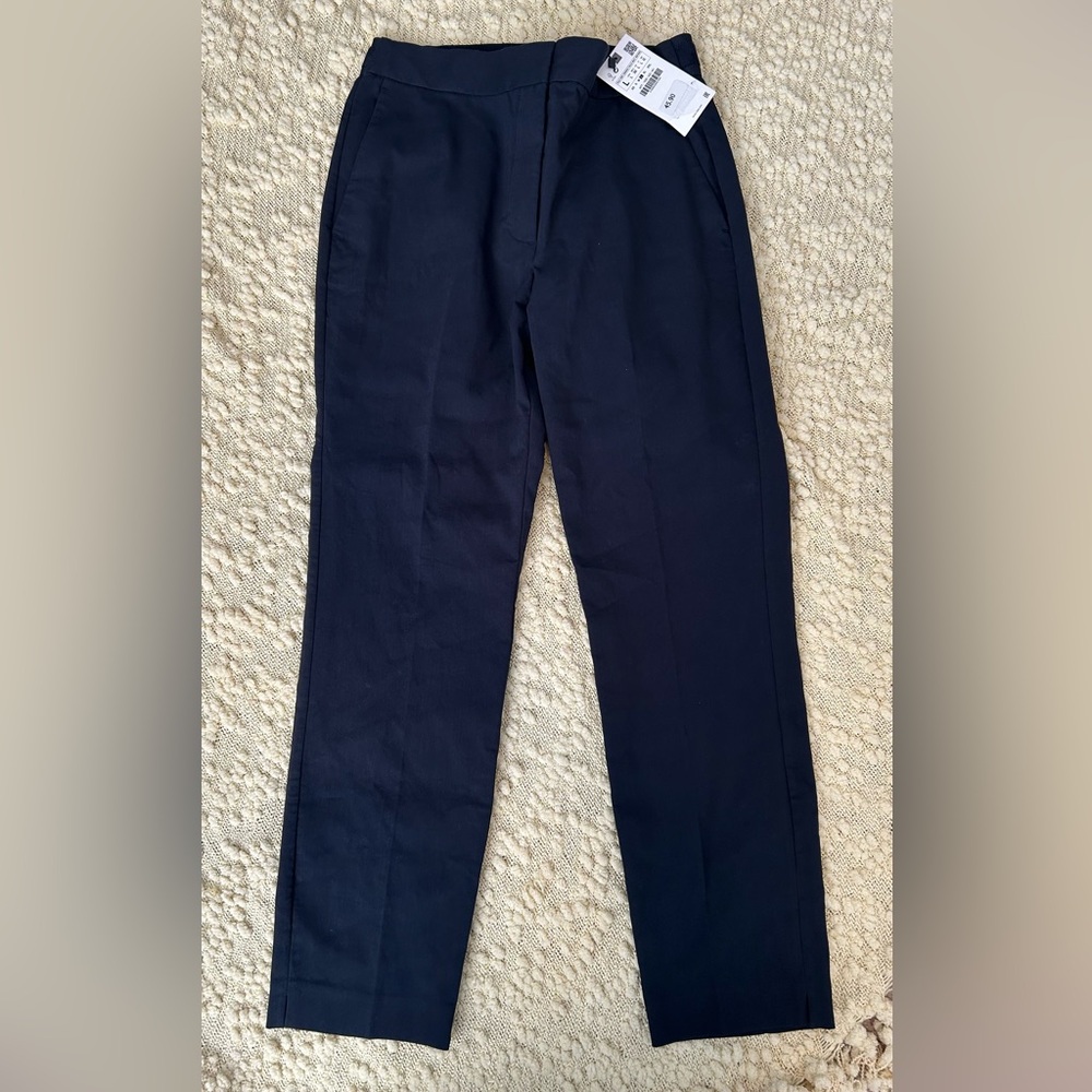 Zara Blue Chinos Classic Straight-Leg